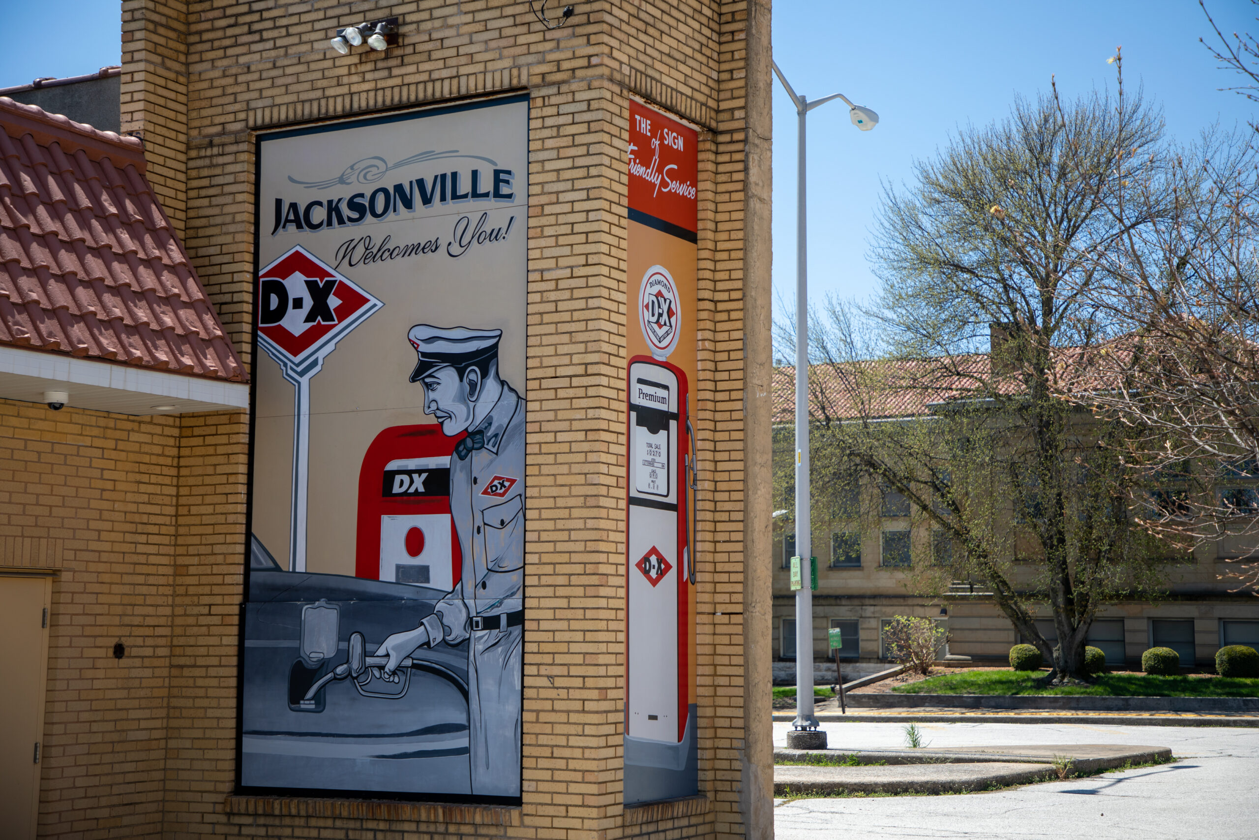 Jacksonville Welcomes You Walldog mural