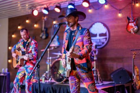 live band preforming at twisted tree